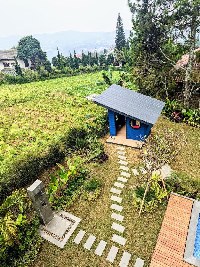 Cottonwood Exclusive Villa @Lembang Asri - Jacuzzi Playground Netflix Billyard ภายนอก รูปภาพ